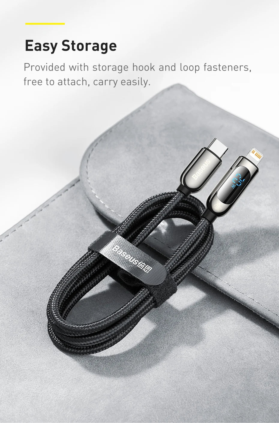 Baseus 20W PD USB C Cable Fast Charging Cable for iPhone 14 13 12
