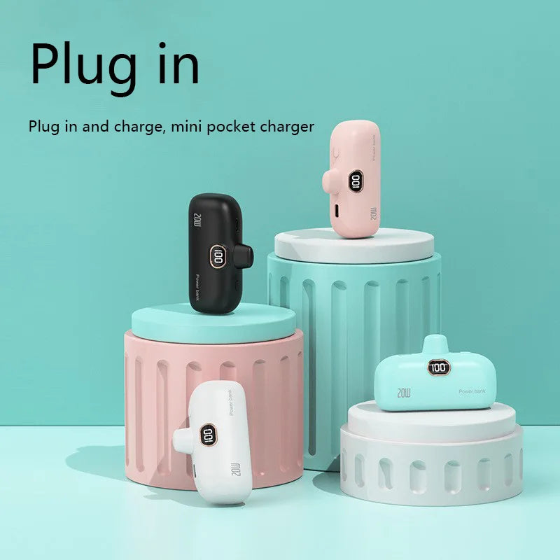 Mini Convenient Mobile Power Bank 30000mah Portable Fast Charging