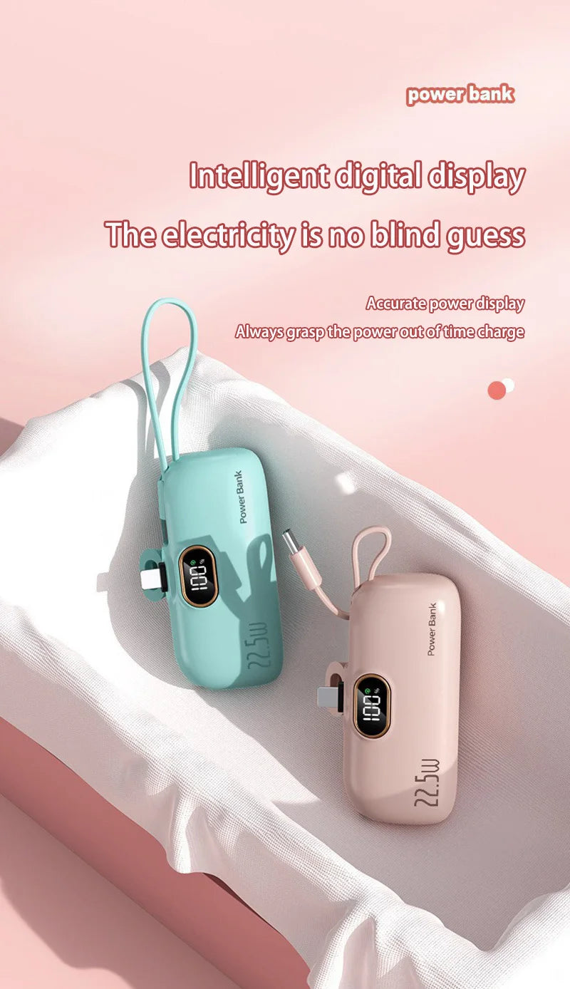 Mini Convenient Mobile Power Bank 30000mah Portable Fast Charging