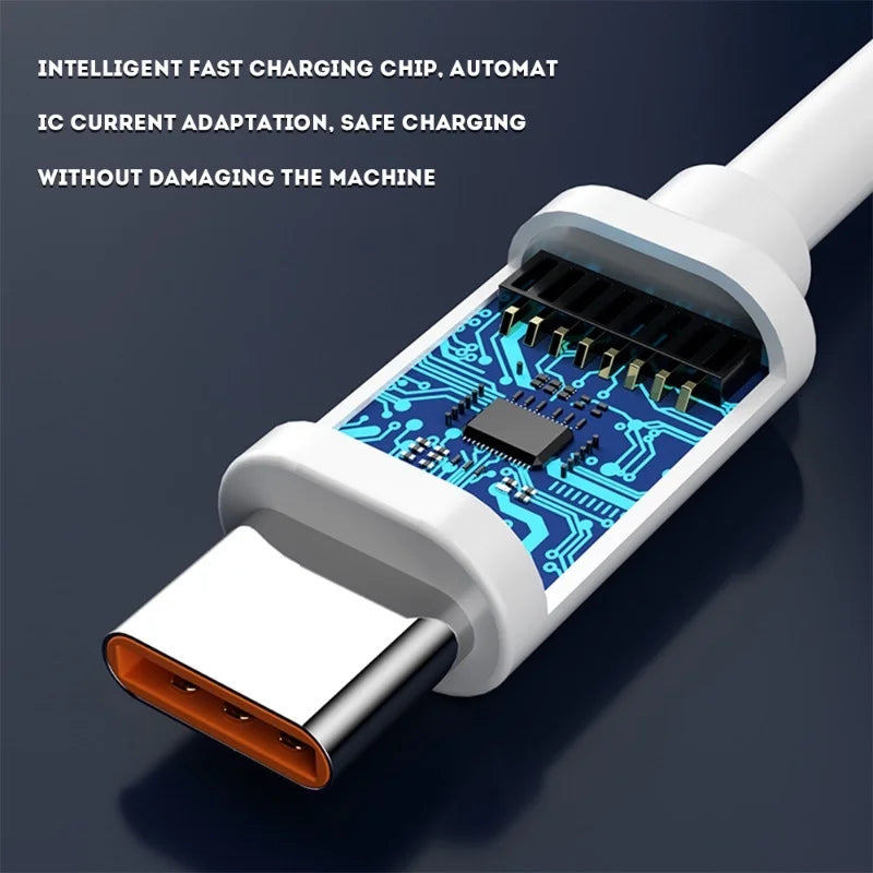 Micro USB Data Cable Type C 6A Fast Charge 1M 2M 3M 5M 8M 10M 12M