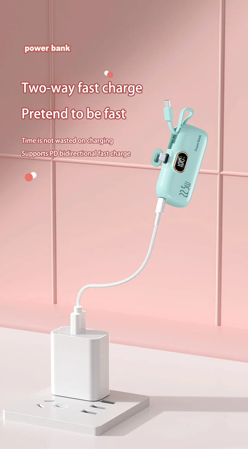 Mini Convenient Mobile Power Bank 30000mah Portable Fast Charging