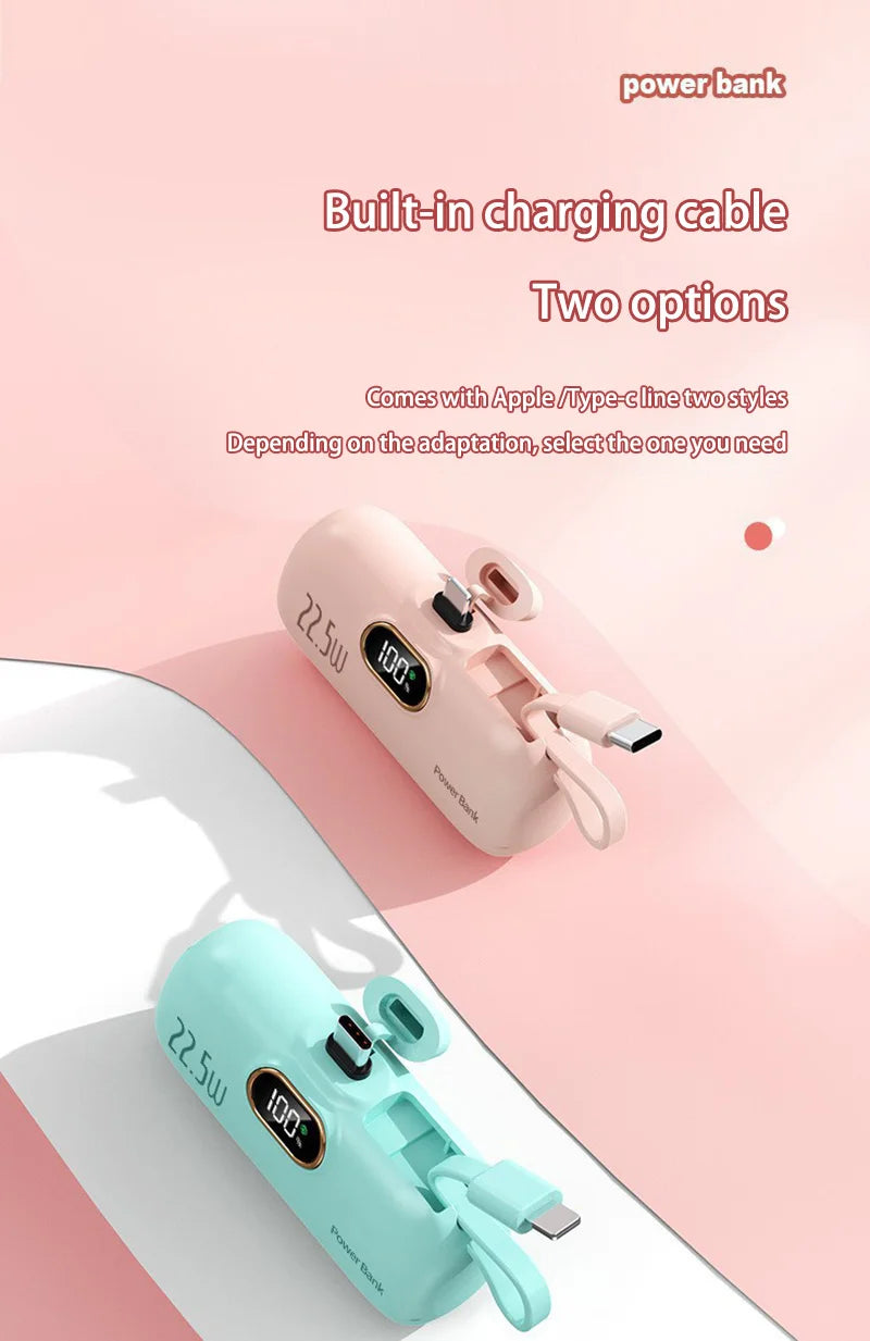 Mini Convenient Mobile Power Bank 30000mah Portable Fast Charging