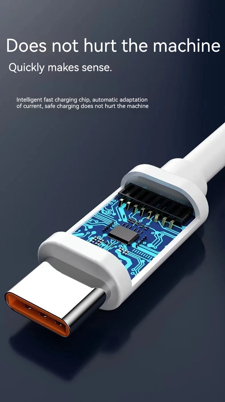 Micro USB Data Cable Type C 6A Fast Charge 1M 2M 3M 5M 8M 10M 12M