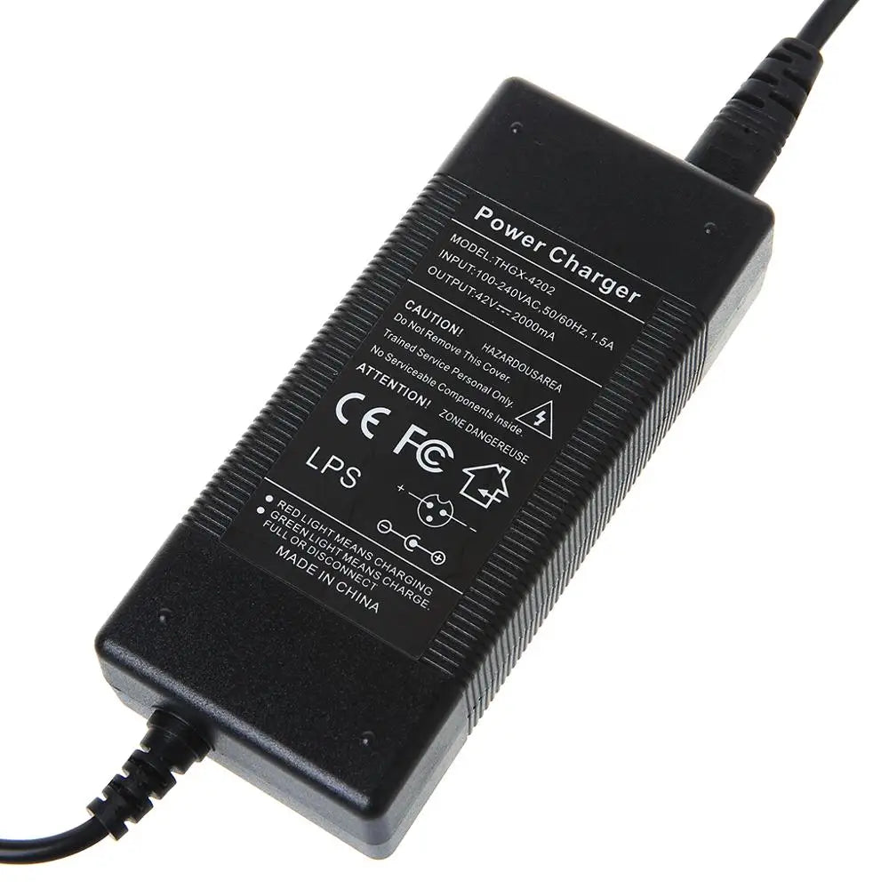DC 42V 2A Lithium Battery Charger For Xiaomi M365 36V Lithium Battery Group