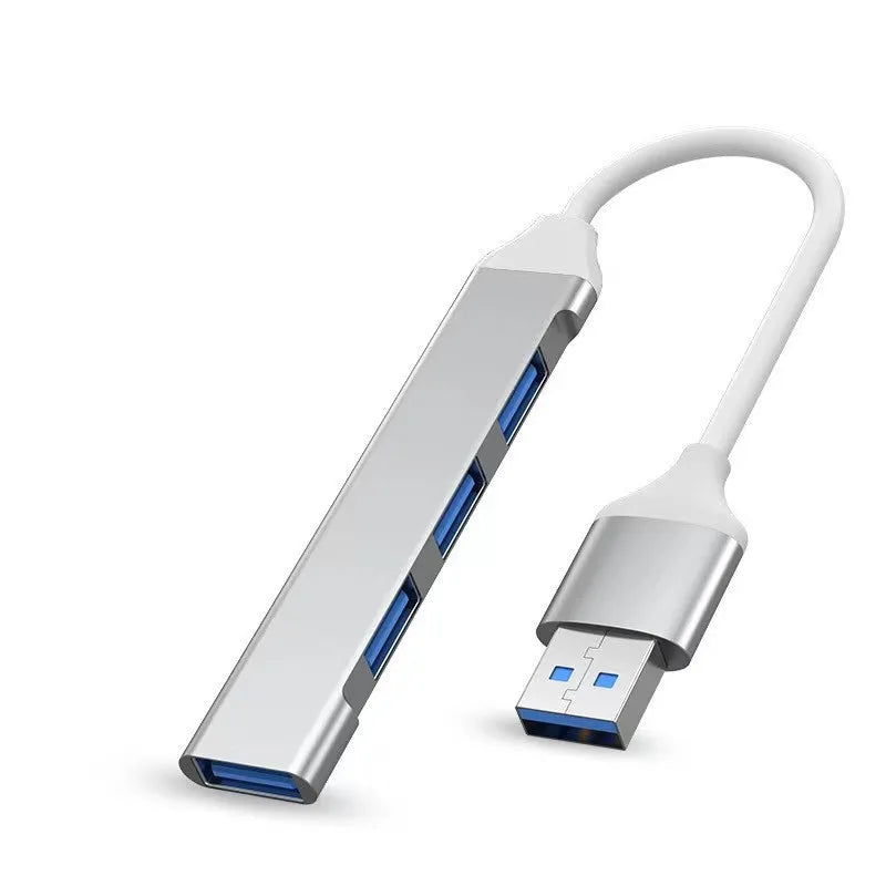 USB HUB 3.0  Extender 4 Port Splitter Adapter OTG Docking Station For Phone