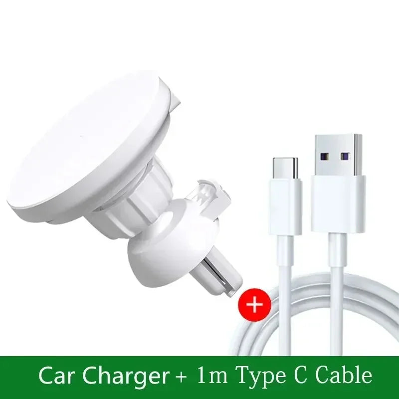 VIKEFON 30W Magnetic Car Wireless Charger For iPhone 12 13 14 15 pro max