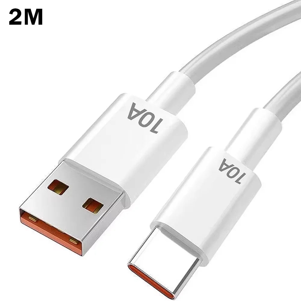120W 4 Port USB Type C Charger Fast Charging Data Cable USB Phone Charger
