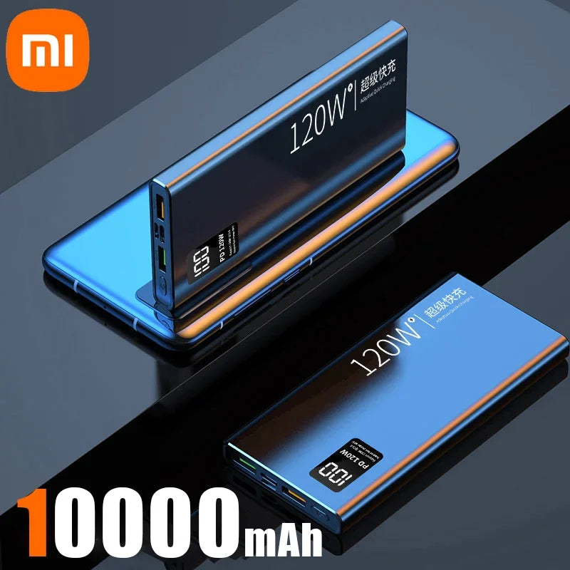 XIAOMI 120W Power Bank 50000mAh High Capacity Fast Charging Powerbank
