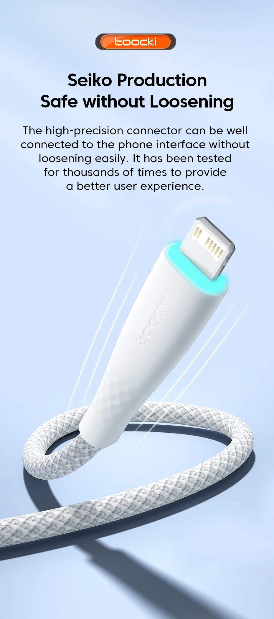 Toocki 2pcs USB C to Lightning Cable PD 20W For iPhone 14 13 12 11 pro max X XR