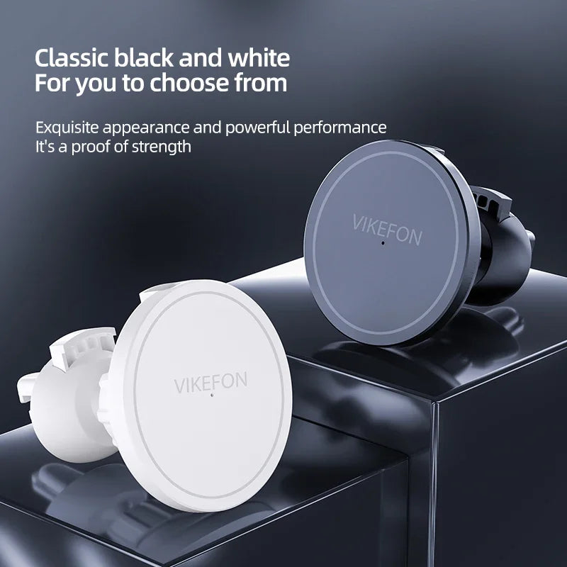 VIKEFON 30W Magnetic Car Wireless Charger For iPhone 12 13 14 15 pro max