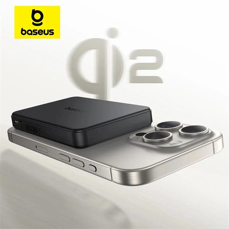 Baseus Qi2 Magnetic Power Bank 10000mah 15W Wireless Charging 22.5W