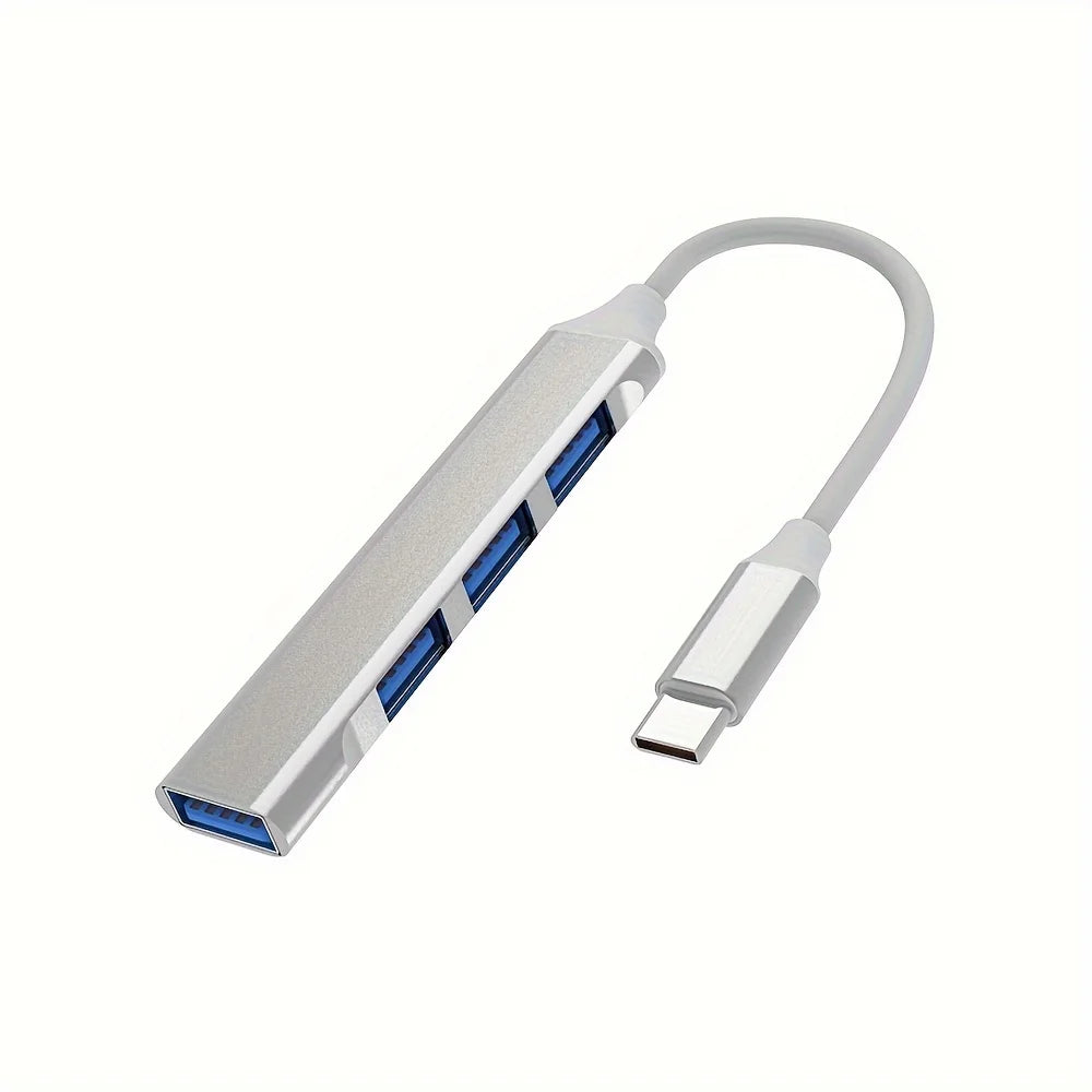 USB HUB 3.0  Extender 4 Port Splitter Adapter OTG Docking Station For Phone