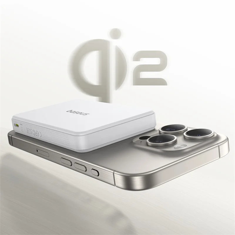 Baseus Qi2 Magnetic Power Bank 10000mah 15W Wireless Charging 22.5W