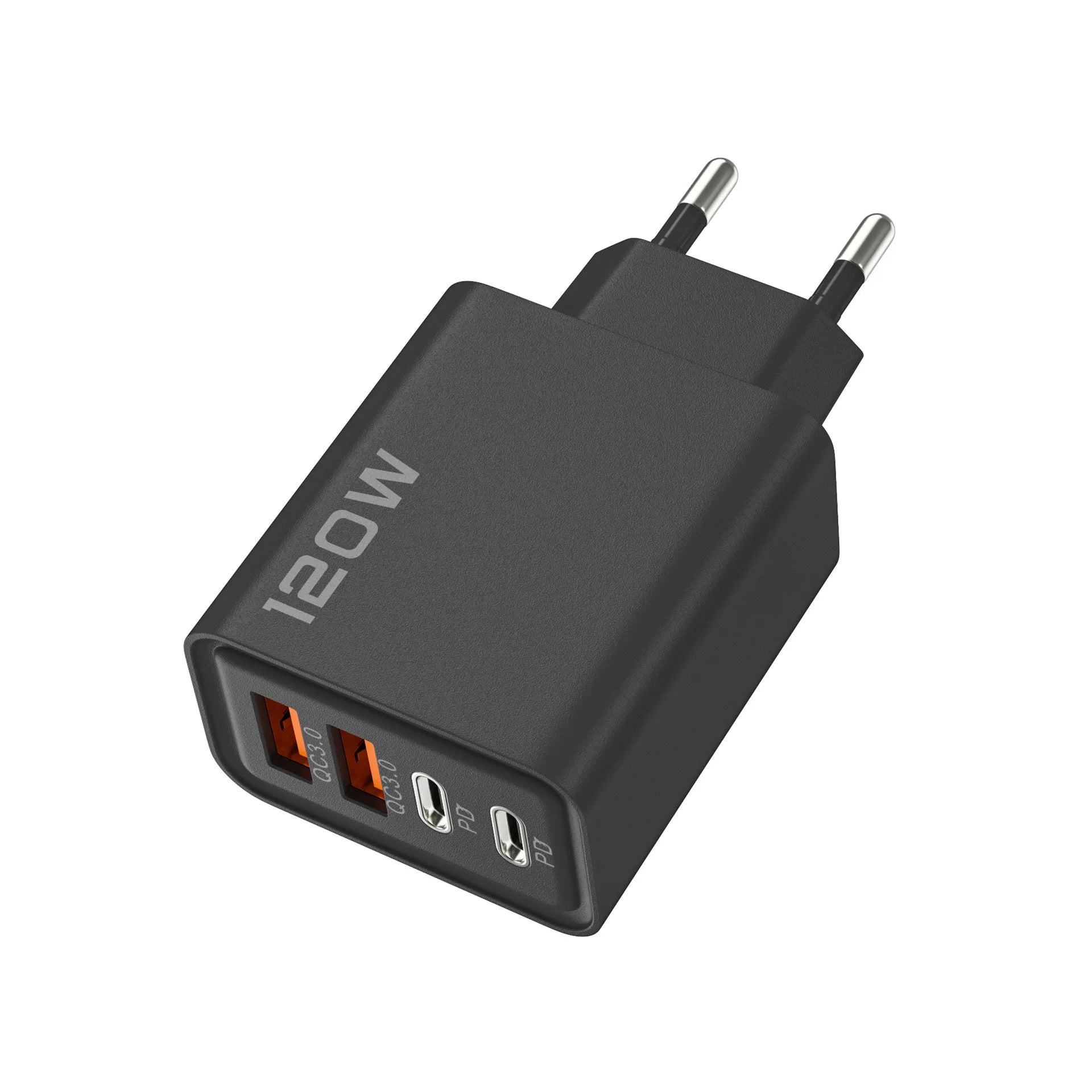 120W 4 Port USB Type C Charger Fast Charging Data Cable USB Phone Charger
