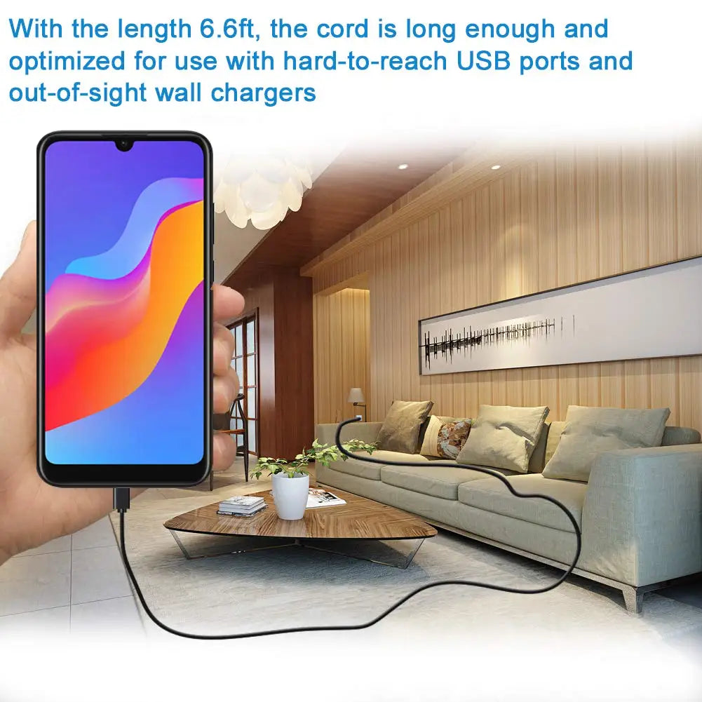 Micro USB High Speed Android Charging Cable For Samsung Galaxy S7 Edge S6 S5