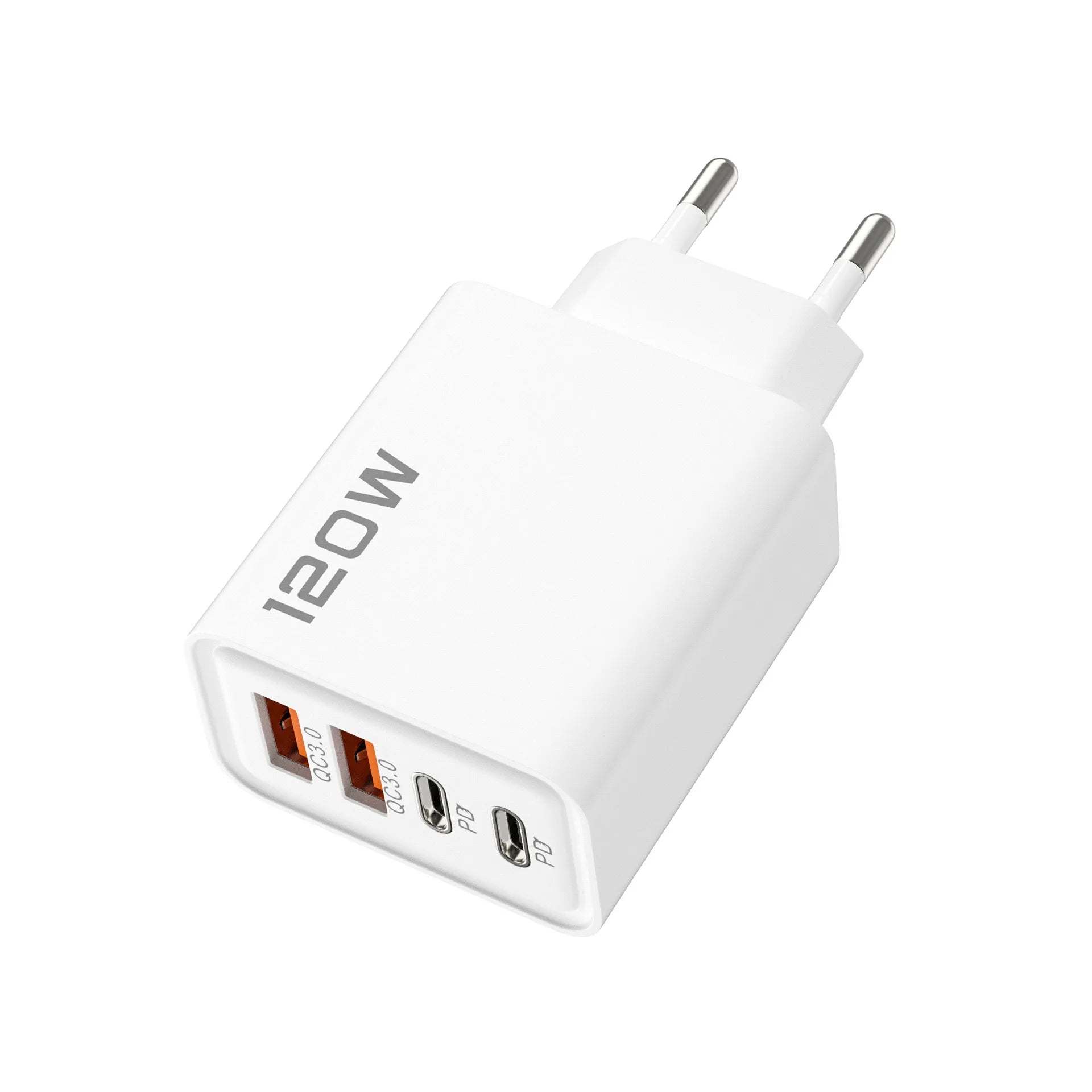 120W 4 Port USB Type C Charger Fast Charging Data Cable USB Phone Charger