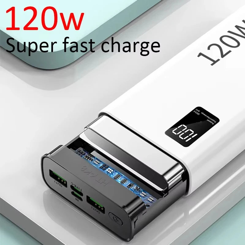 XIAOMI 120W Power Bank 50000mAh High Capacity Fast Charging Powerbank