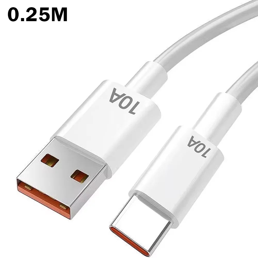 120W 4 Port USB Type C Charger Fast Charging Data Cable USB Phone Charger