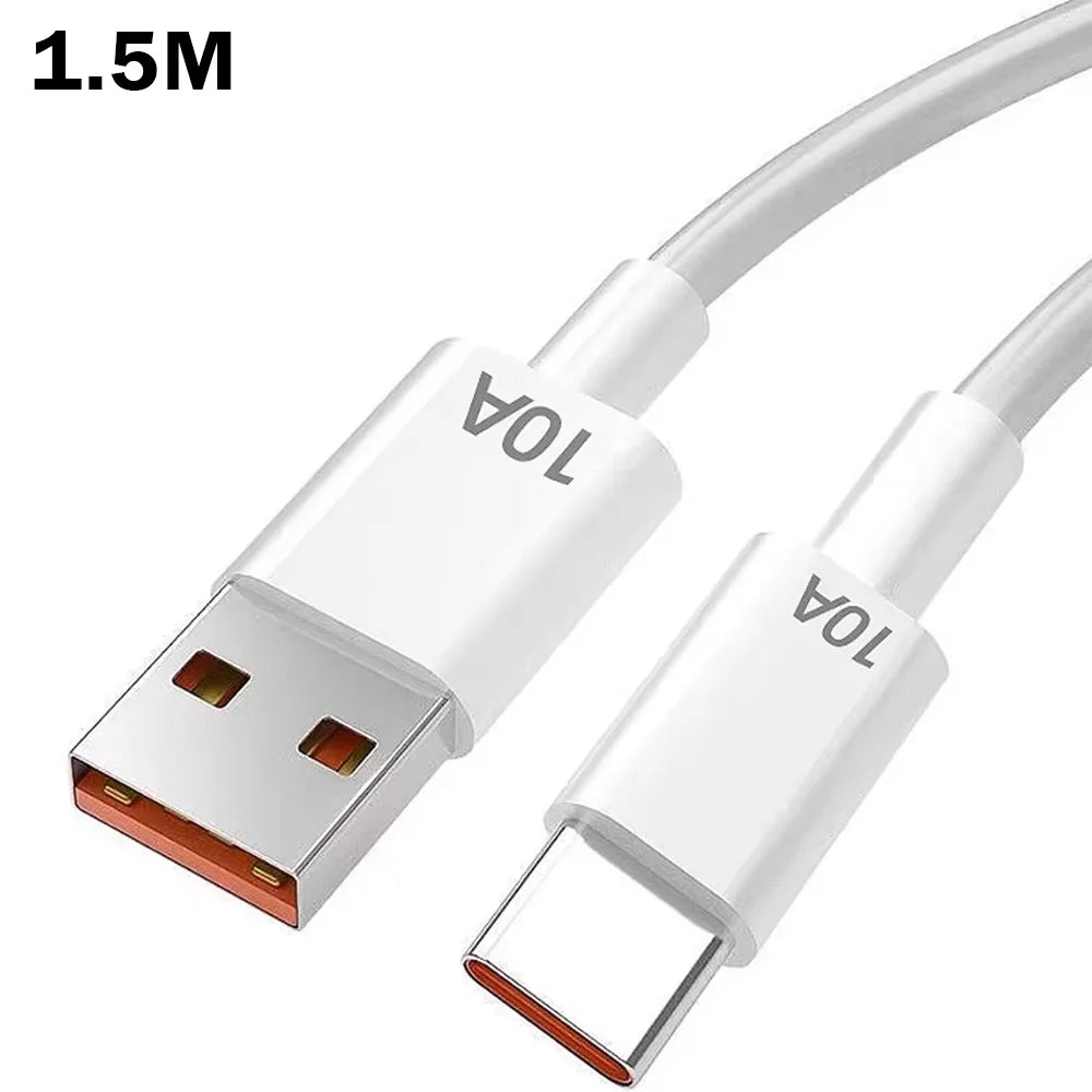 120W 4 Port USB Type C Charger Fast Charging Data Cable USB Phone Charger