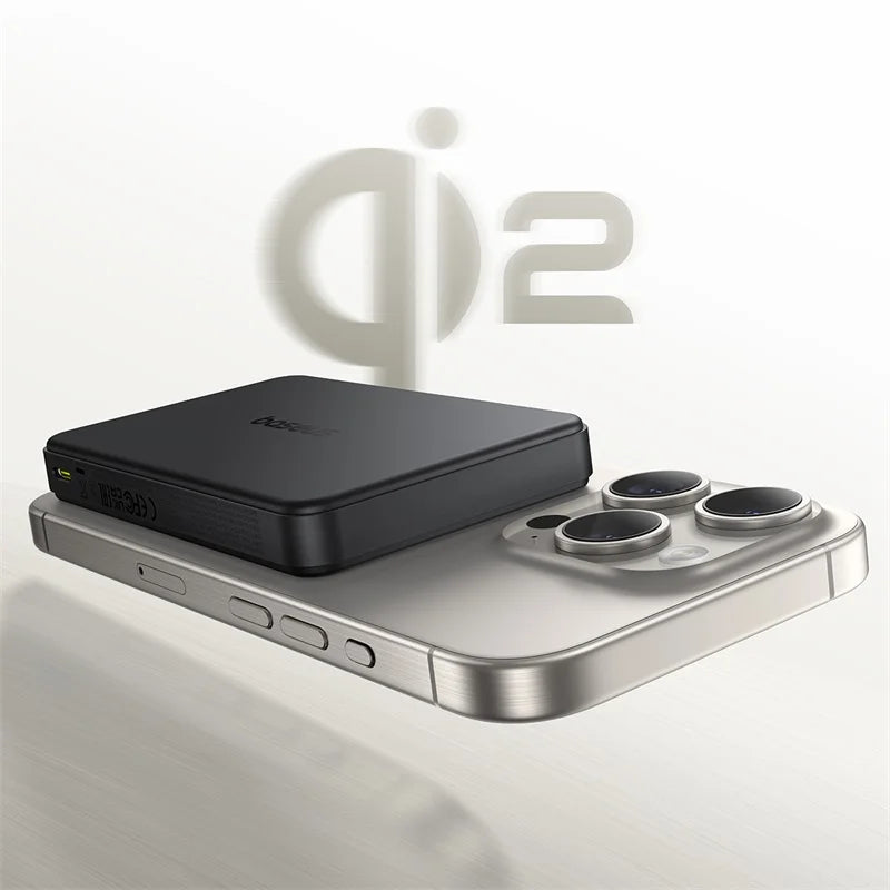 Baseus Qi2 Magnetic Power Bank 10000mah 15W Wireless Charging 22.5W