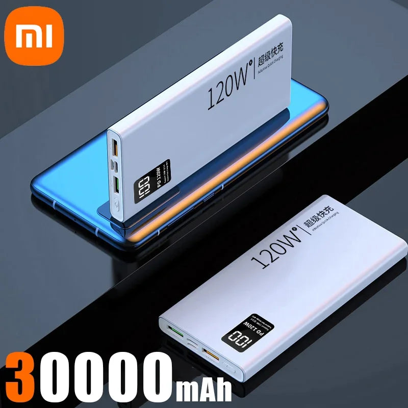 XIAOMI 120W Power Bank 50000mAh High Capacity Fast Charging Powerbank
