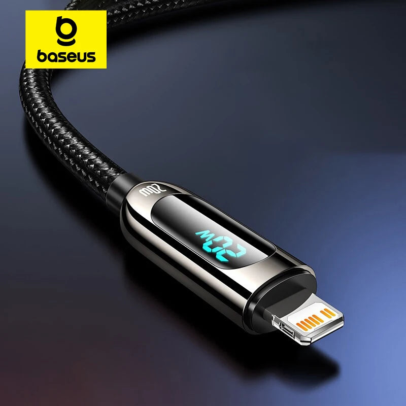 Baseus 20W PD USB C Cable Fast Charging Cable for iPhone 14 13 12