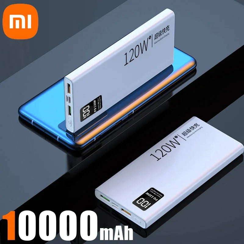 XIAOMI 120W Power Bank 50000mAh High Capacity Fast Charging Powerbank